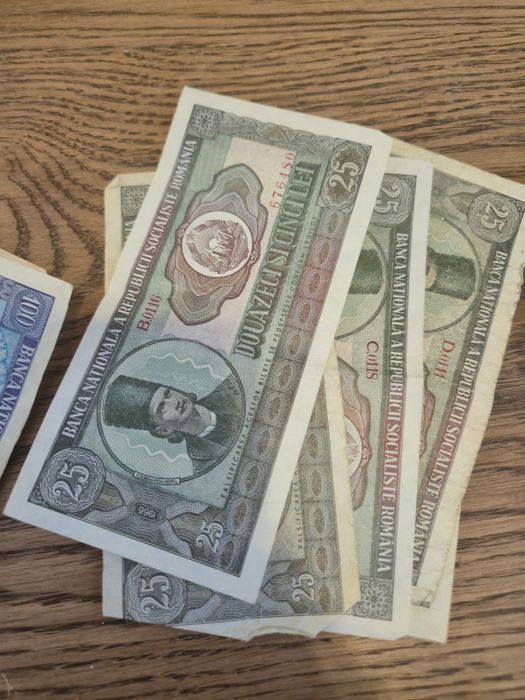 Bacnote lei românești vechi