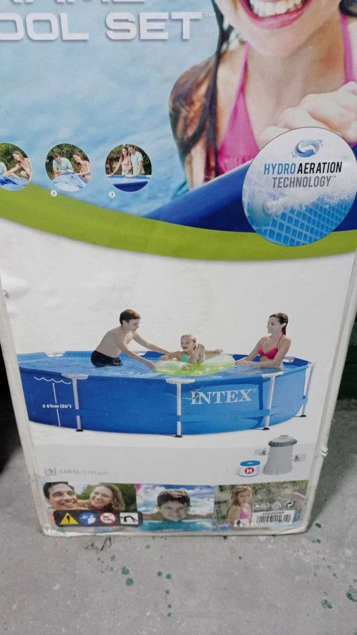 Бассейн каркасный INTEX  круглый