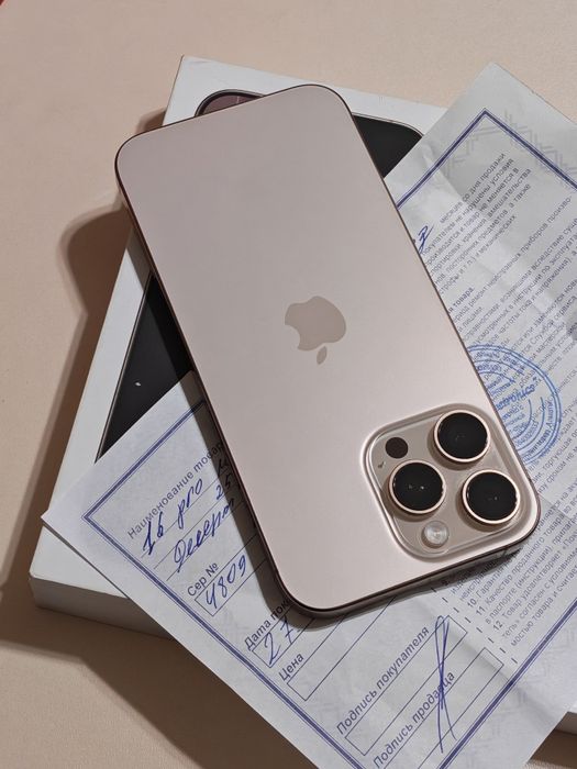 iPhone 16 Pro Max 256 gb akb 95 LLA