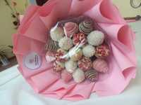 Сладкий букет Сьедобные букет Цветы Подарок Клубника в шоколаде Гул