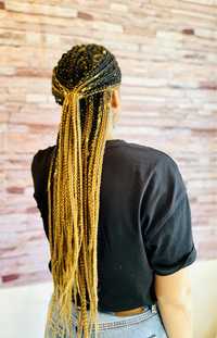 Box braids, codite afro, impletituri