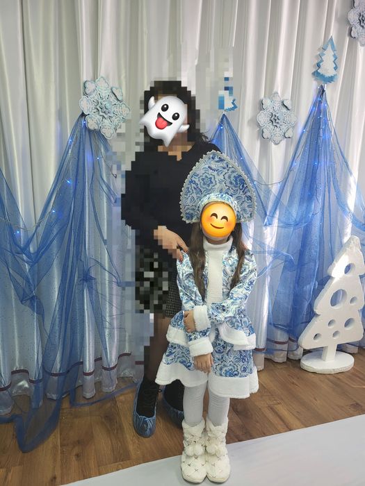 Прокат Костюм Снегурочки  на 5-6 лет
