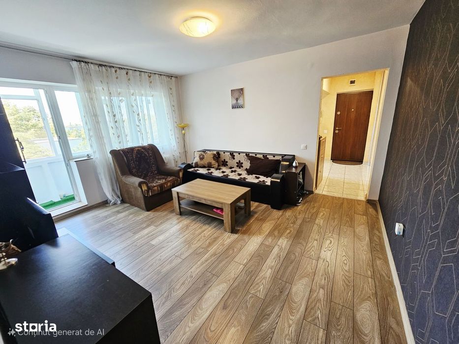 Apartament 3 camere, mobilat și parțial utilat, grad seismic 1, Nord