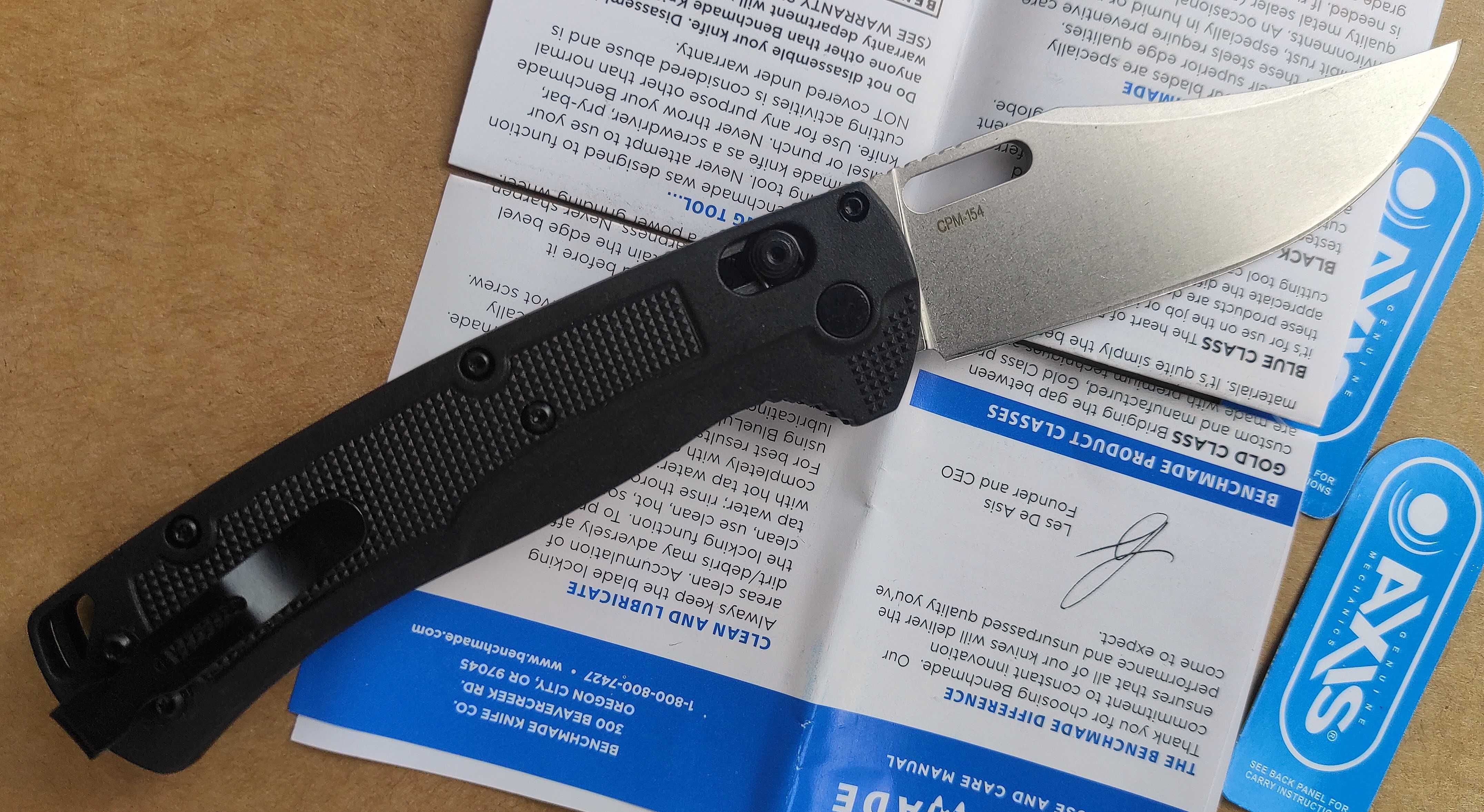 BENCHMADE 15535 Сгъваем нож CPM154