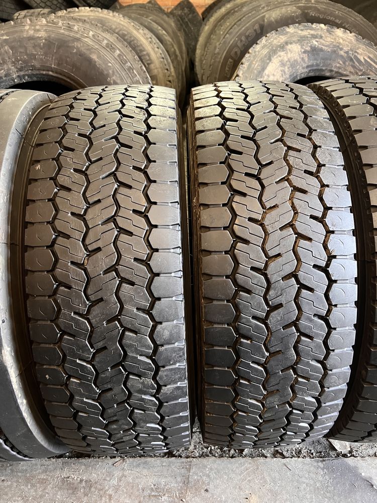 6 anvelope camion 265/70/19.5 , Michelin , DOT 2022 , 9-10 mm