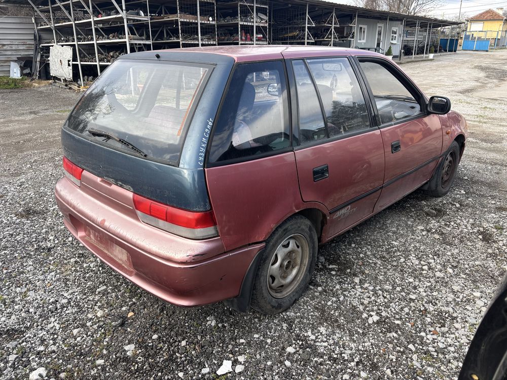 Subaru justy на части 1.3