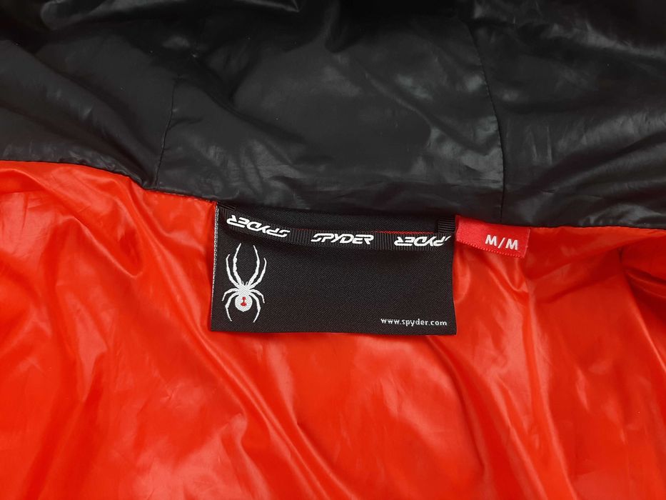 Spyder - Оригинално мъжко яке с естествен пух размер S-M