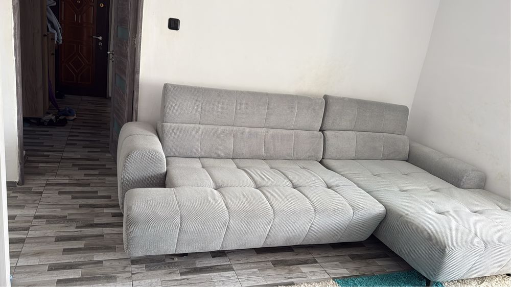 Vand coltar living extensibil pe stanga, electric oferta saptamanii