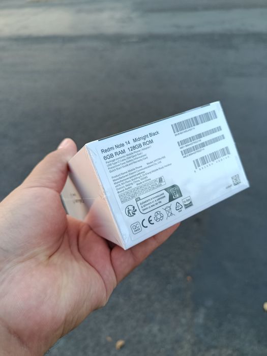Redmi Note 14 Yengi Upakofka 6+2/128gb