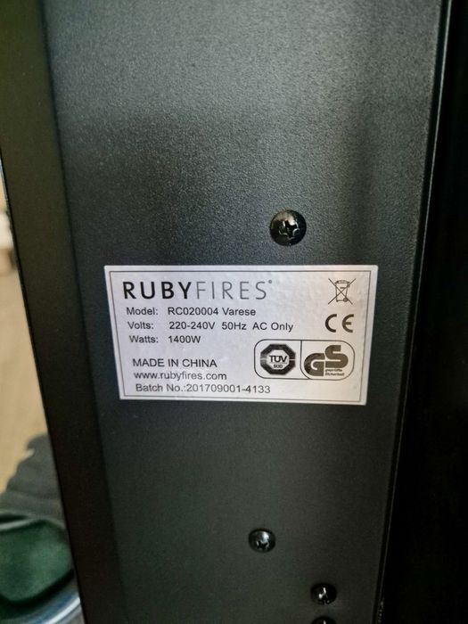 Нова електрическа камина Ruby Fires