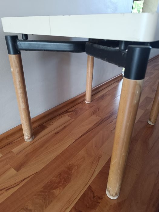 Masuta din lemn si metal masa cafea birou copii