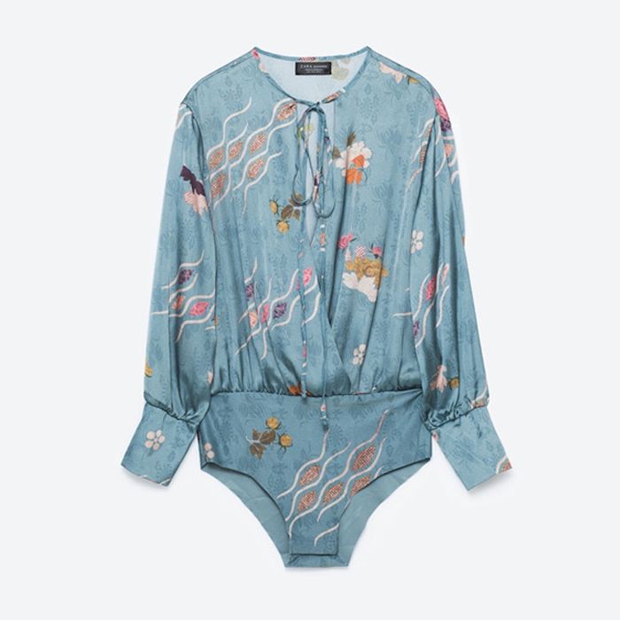 Сатенено боди Zara, XS