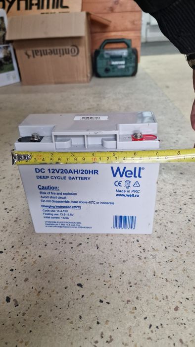 Baterie/Acumulator WELL 12V 20AH 20 HR