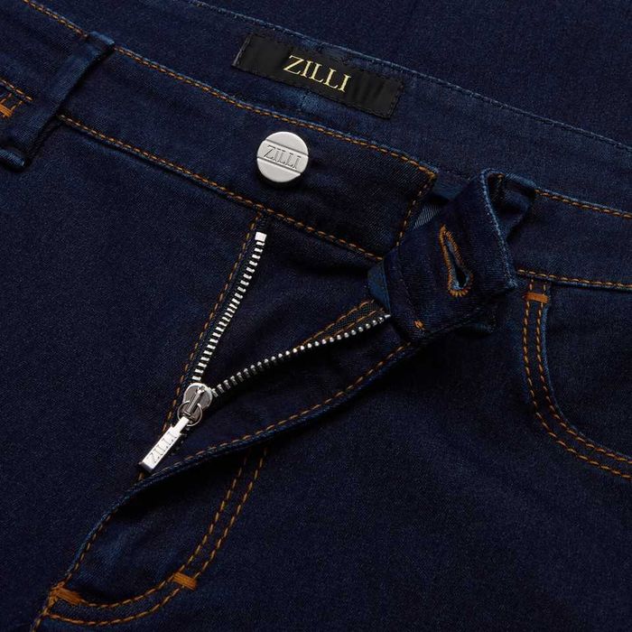 Blugi jeans slim 31/34 M de lux ZILLI made in France denim elastan