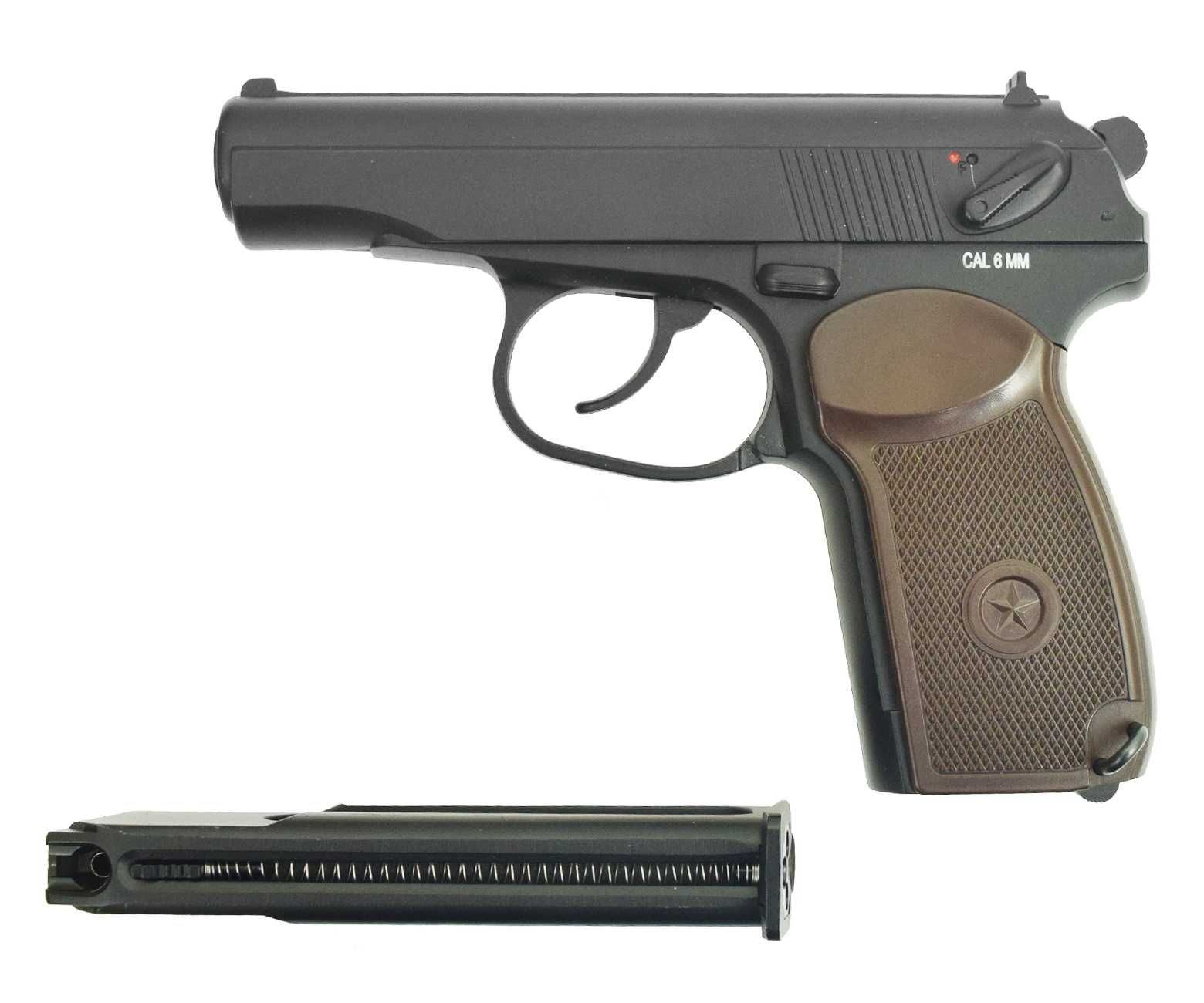 Pistol Makarov BlowBack CO2 istoric METAL airsoft