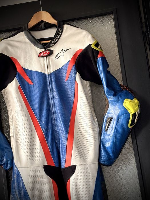 Alpinestars GP tech v3 Blue/White/Red/Fluo 54-Ка
