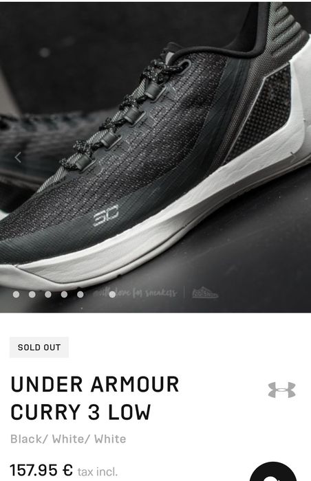 Under Armour Curry Low 3