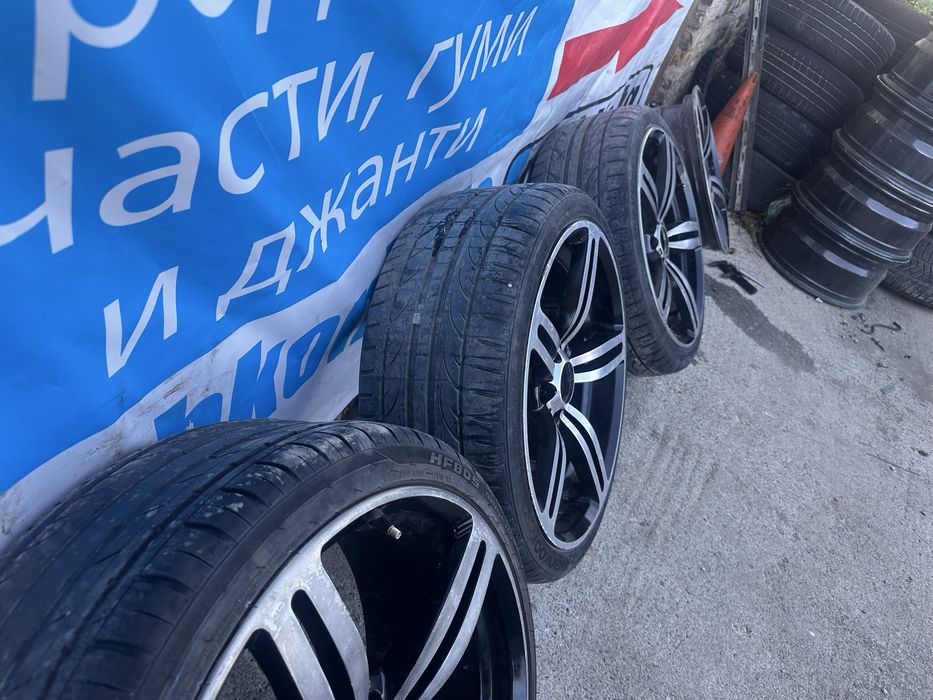 19 5х120 джанти с три гуми