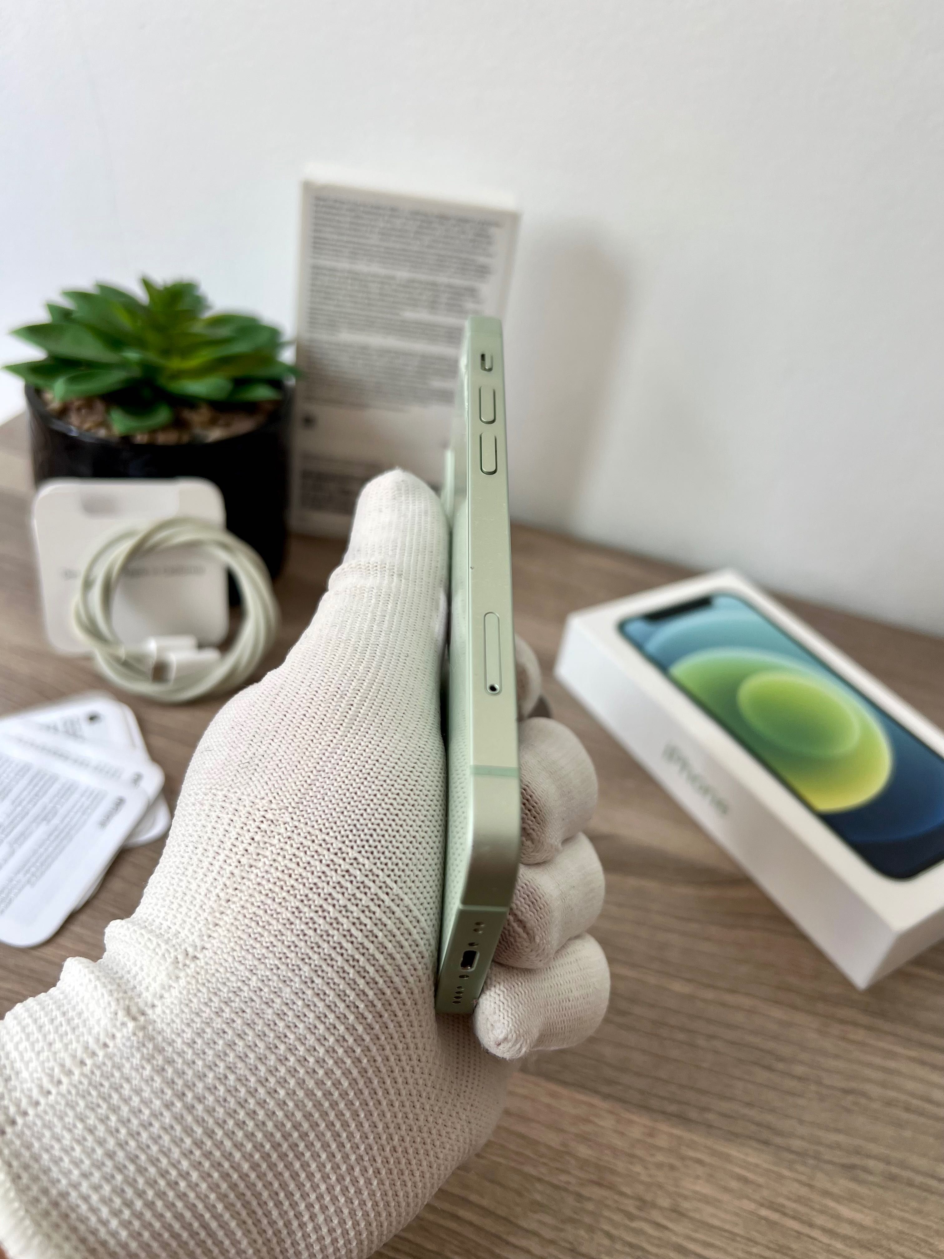 iPhone 12 mini, 128GB, Green, 100% батерия, КАТО НОВ, ГАРАНЦИЯ!