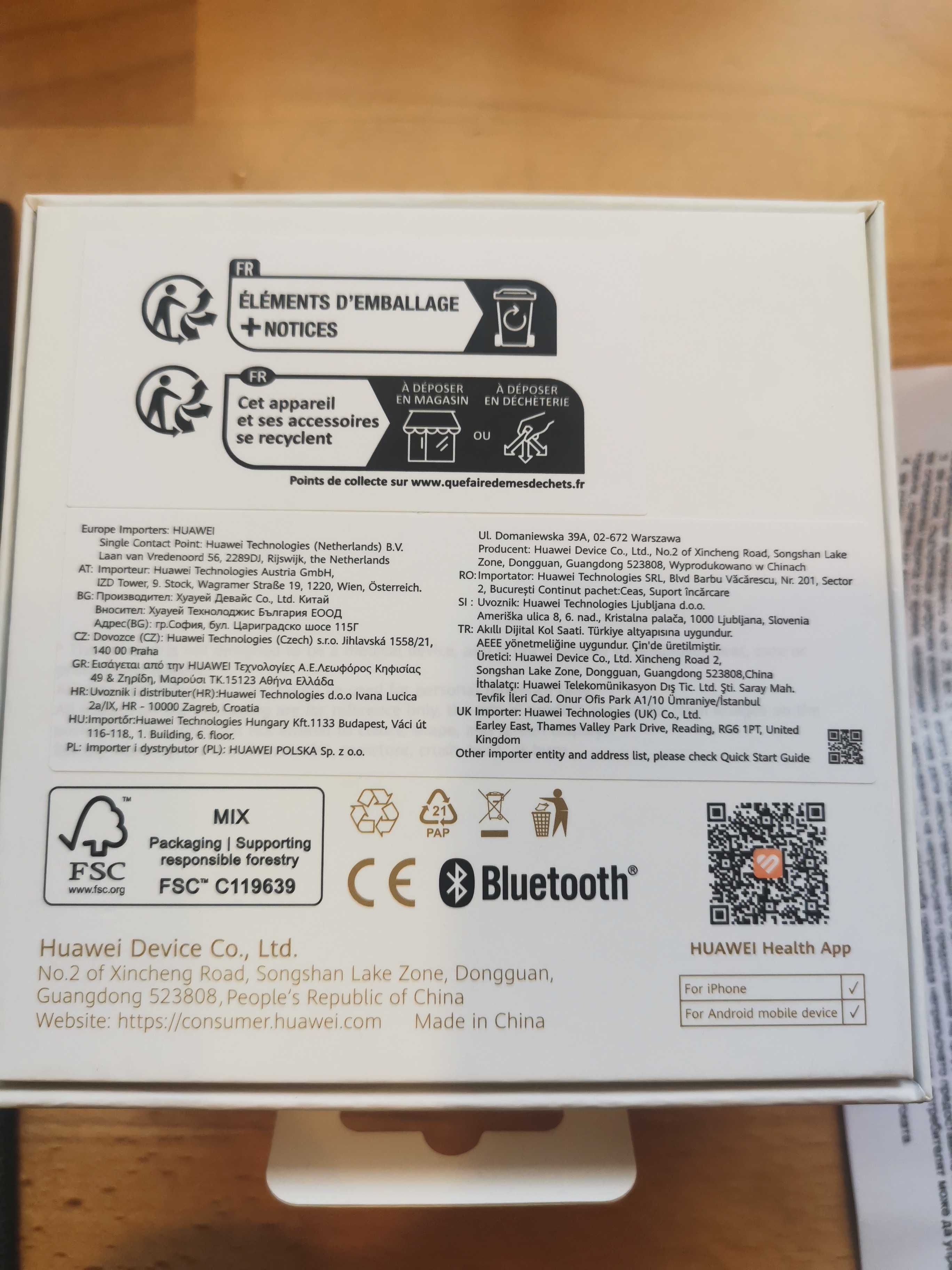 Смарт часовник Huawei Watch GT 5 Pro, 42mm, Бял