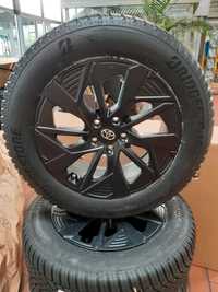 Jante 18" Toyota Bz4X Black Edition Bridgestone iarna 235 60 R18 noi