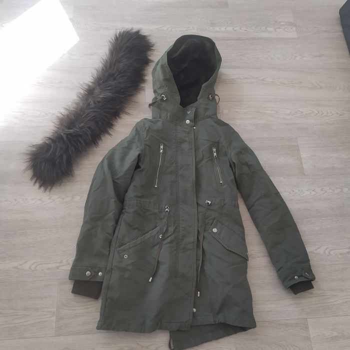 Зимняя куртка-парка Bershka