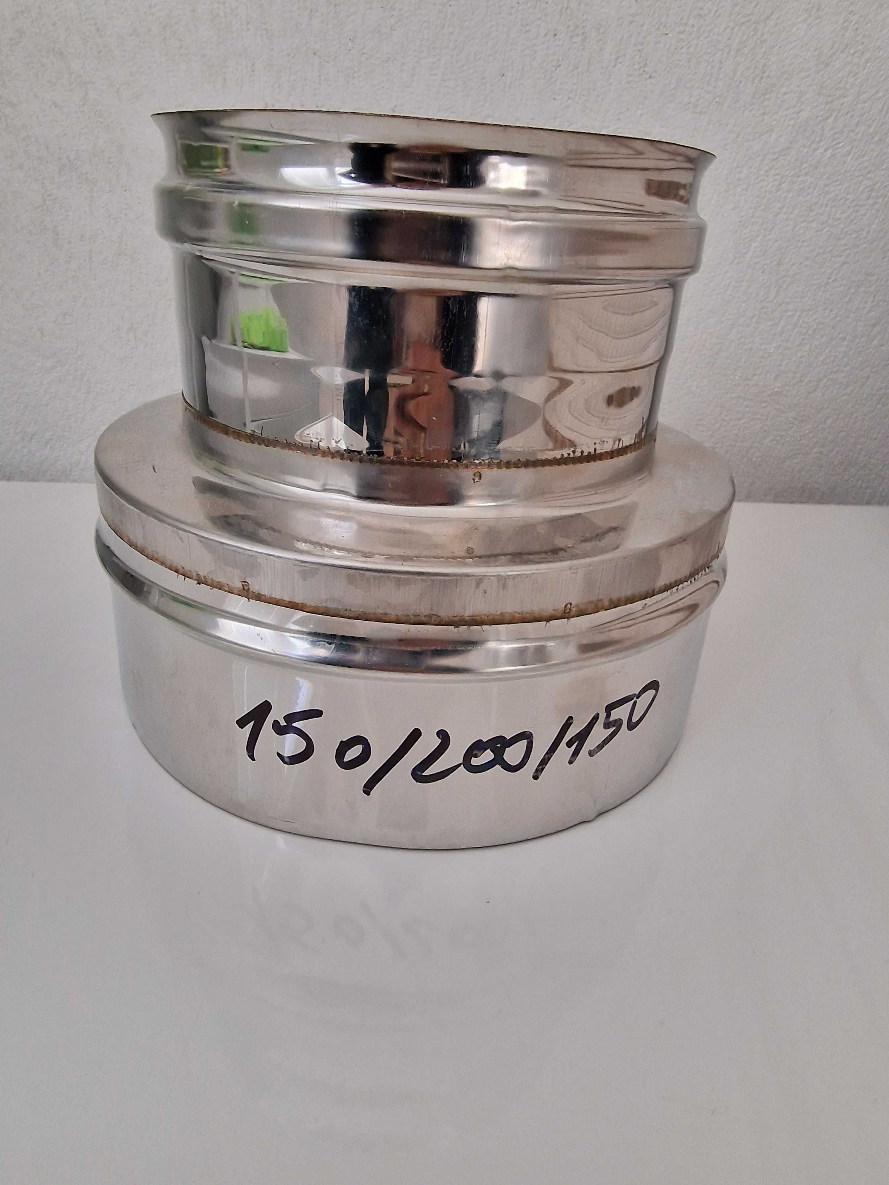 Димоотводно Коляно Инокс 90° с изолация