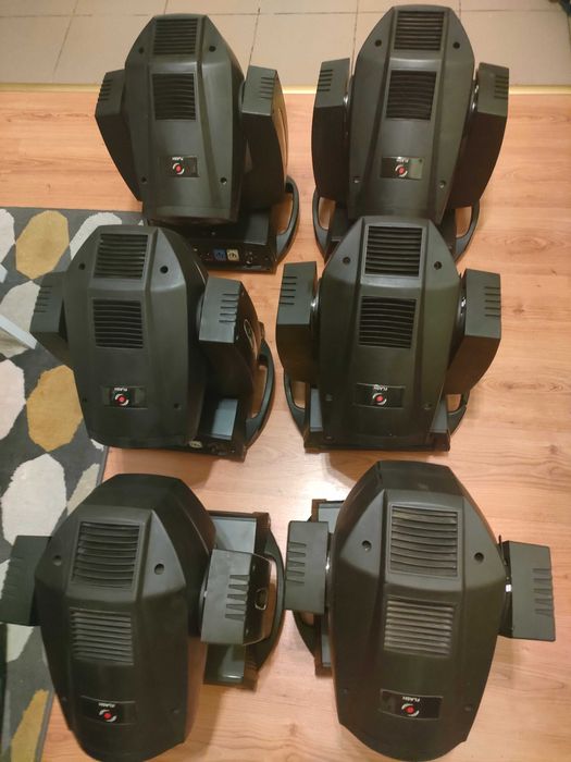 4 moving head Beam wash spot 10R  nu 7