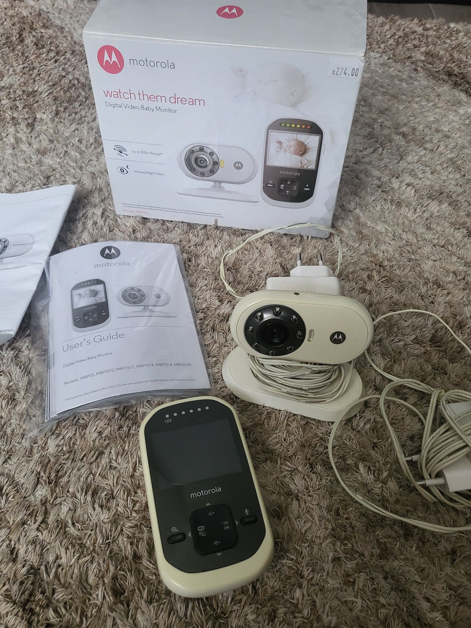 Видео бебефон Motorola