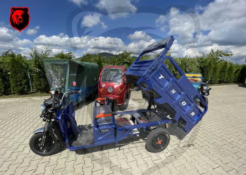 Hobby Thor  triciclu tuktuk electric cu bena