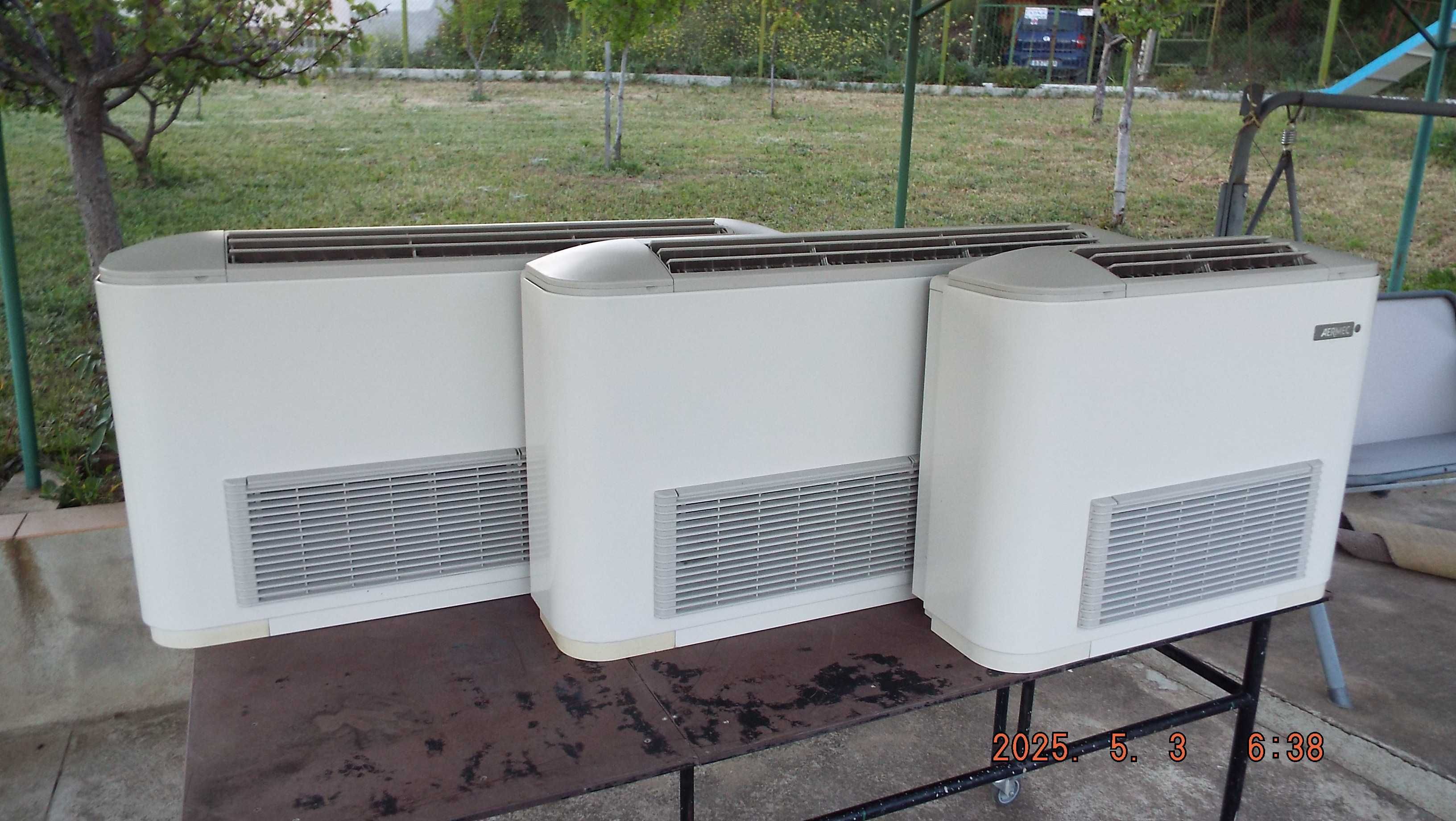 Конвектори 3 броя от чилър система AERMEC (2x2KW + 1X1KW)