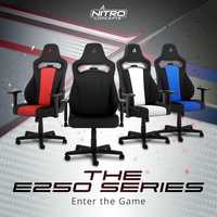 NITRO CONCEPTS • E250 • кресло игровое геймерское офисное