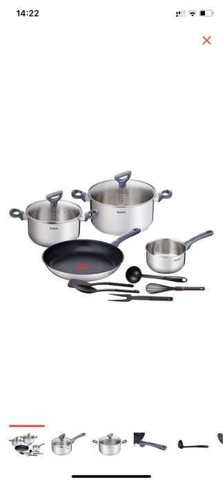 Набор посуды от Tefal