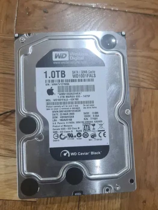 Se vinde HDD Western Digital 2 TB 
HDD Western Digital Black 1