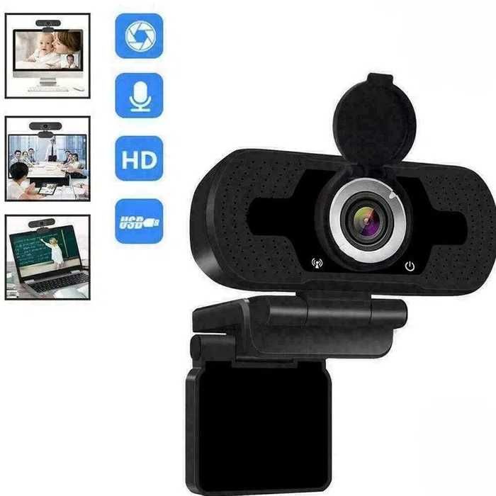 Camera 1080P Full HD USB Webcam microfon PC Desktop / Laptop. Noua!