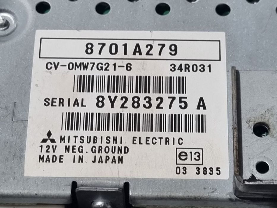Amplificator audio Mitsubishi Outlander 2008 - 2009 (1295) 8701a279