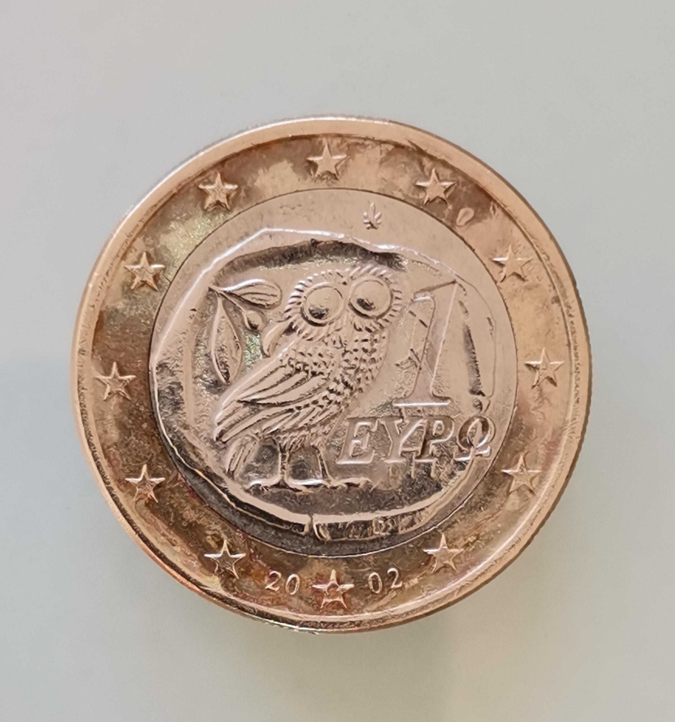 vand moneda 1 Euro Grecia, 2002, pentru colectionari, litera S