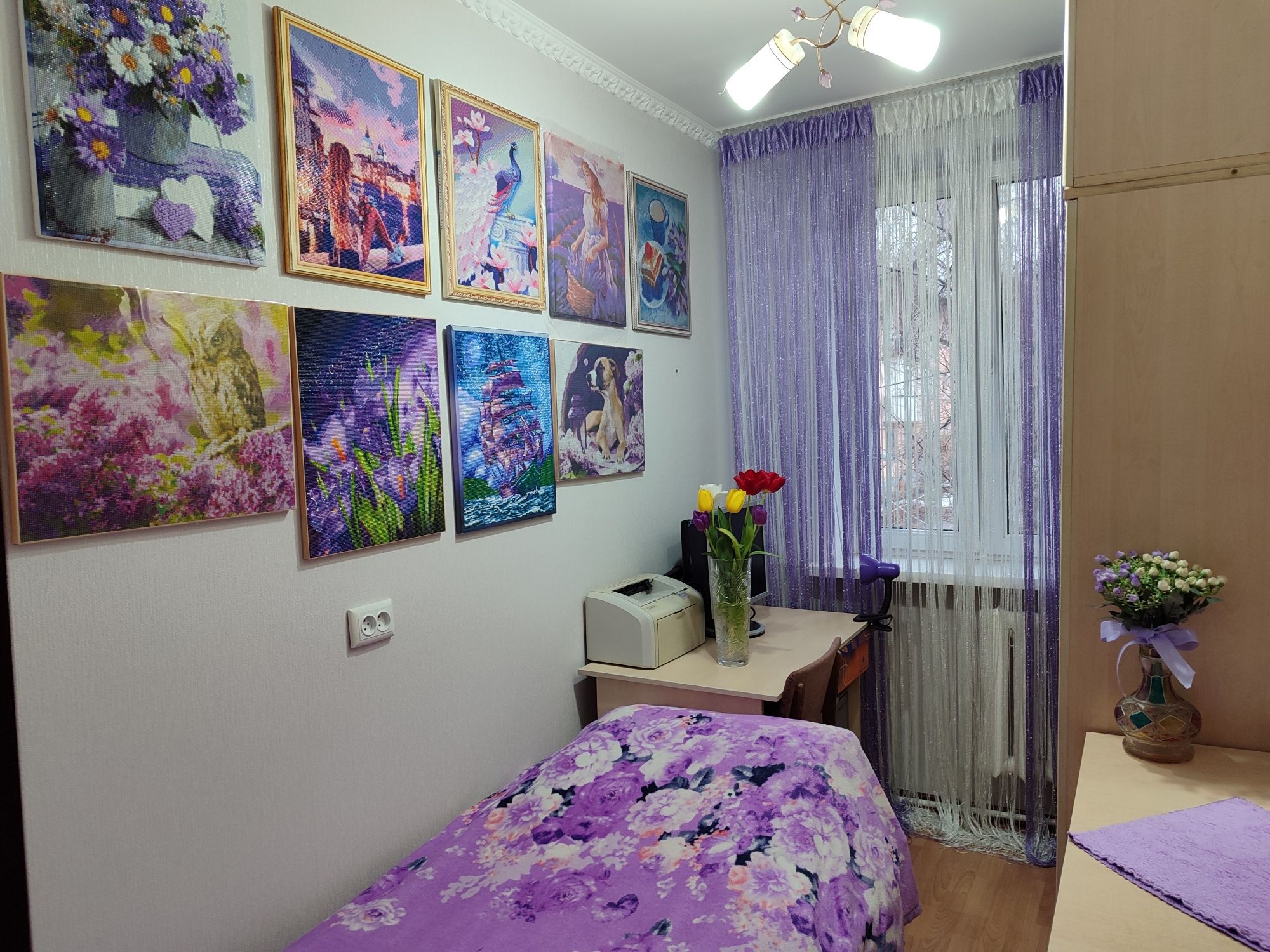 Продам 2-х ком.кв. (ул.Сатпаева-Ауэзова), 2/2 этаж, кирпич