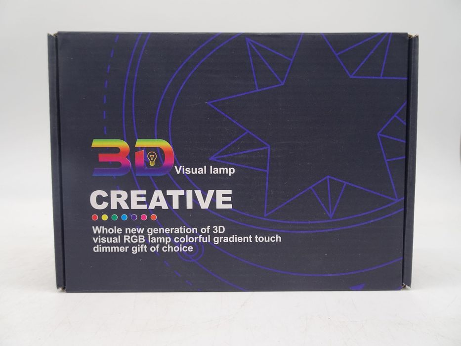 3D Creative Visualization L RGB Lamp With Remote