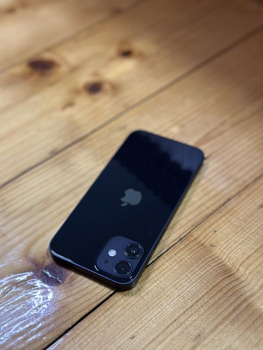iPhone 12 Mini impecabil black 89% | casti | huse | cablu + cutie