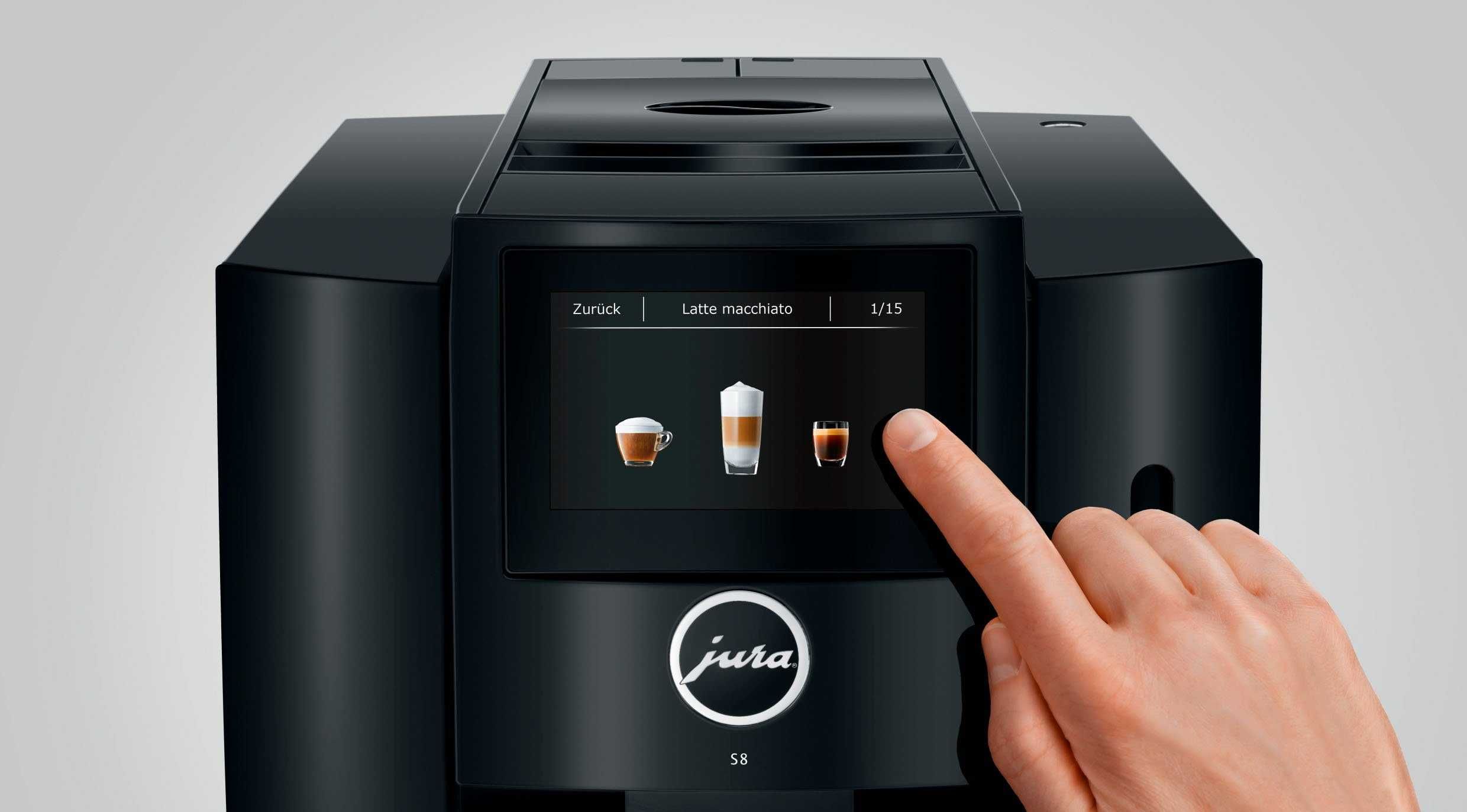 Кафемашина JURA S8 Piano Black (EB) 15381