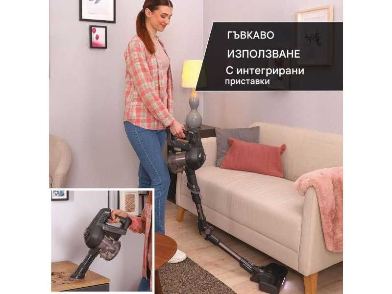 Безкабелна Мултифункционална Прахосмукачка с Моп Hoover HF103X