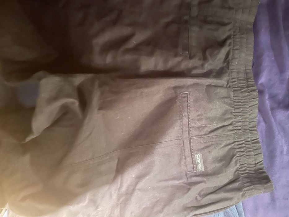 Дамски ленен панталон Calvin Klein