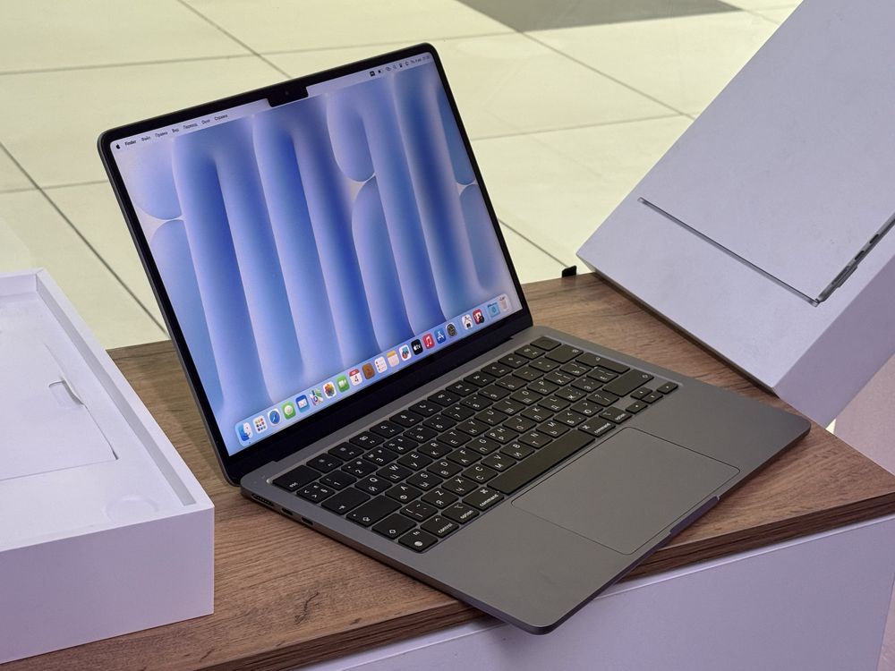 3 цикла/MacBook Air 13.6 M2 2025 Space Gray/Макбук Аир 13 М2 2022/100%