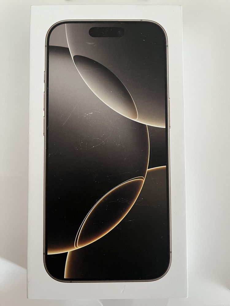 Iphone 16 pro, natural titanium, 128 gb