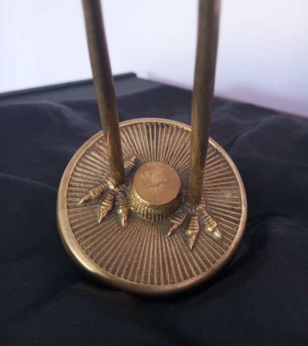 Месингова статуетка - жерав 19 см, Корея