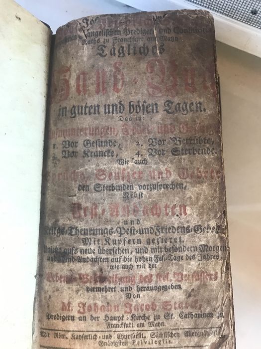 Biblie  veche germana