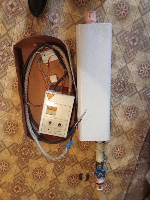 Электрокотел в рабочем состоянии