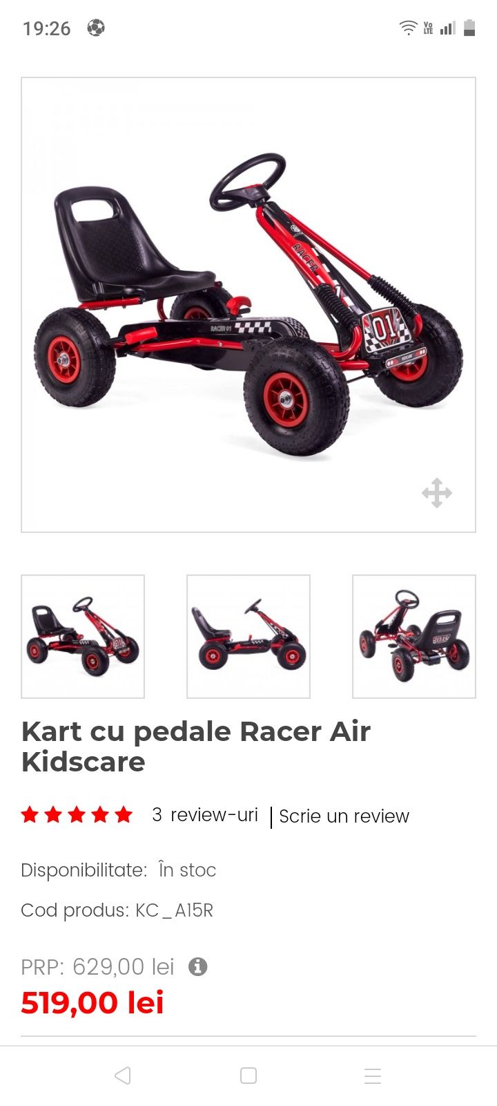 Kart pentru copii