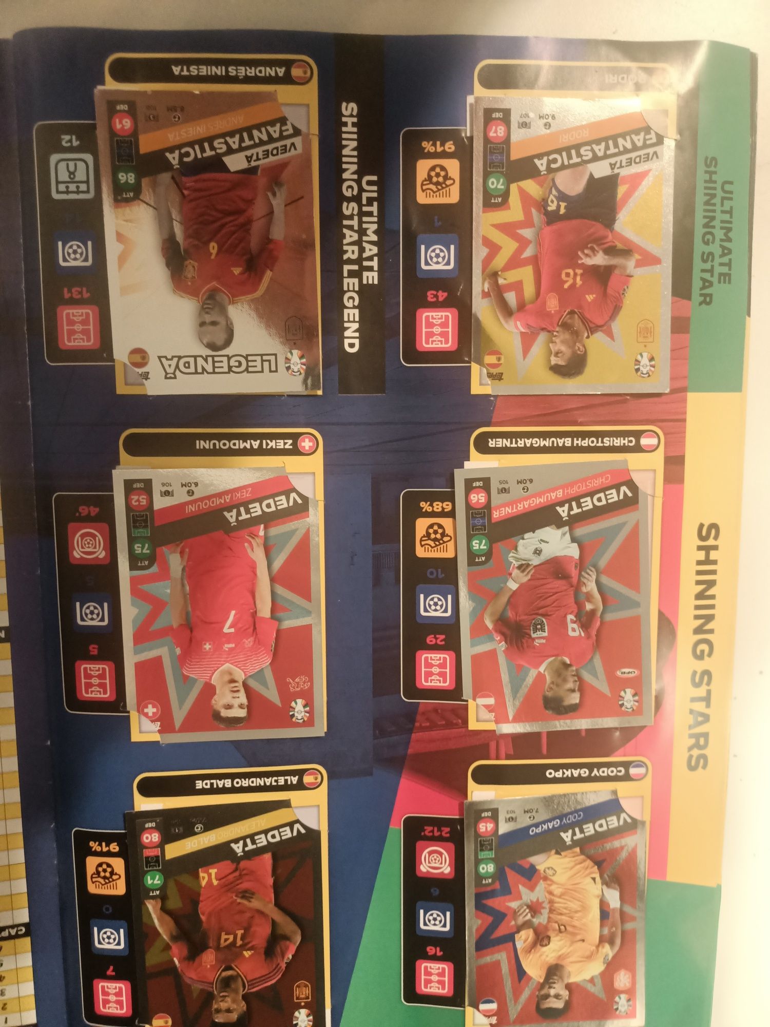 Album euro 2024 complet fotbal